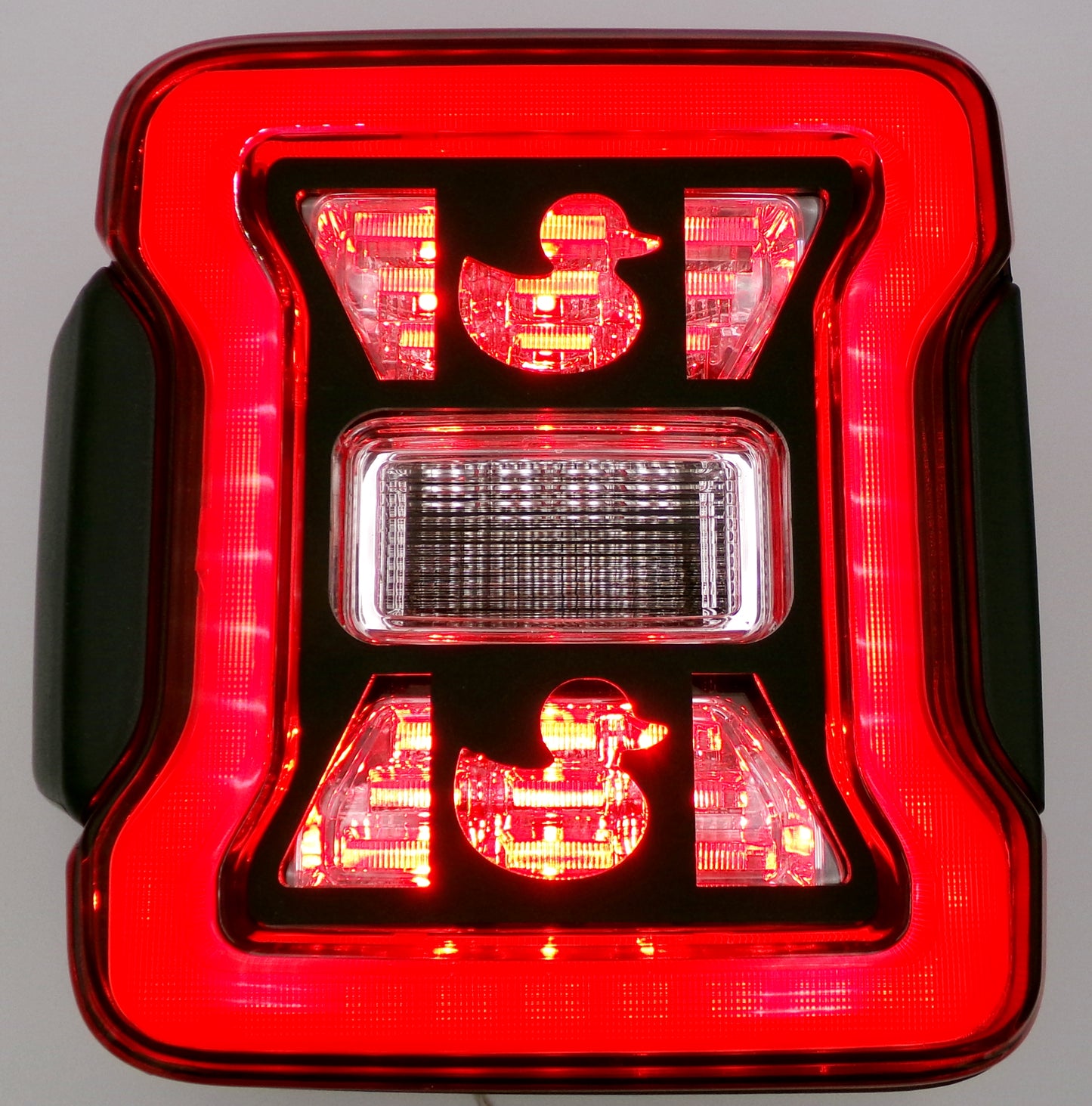 Duck tail light covers / 2018-24 jeep Wrangler JL with LED lights