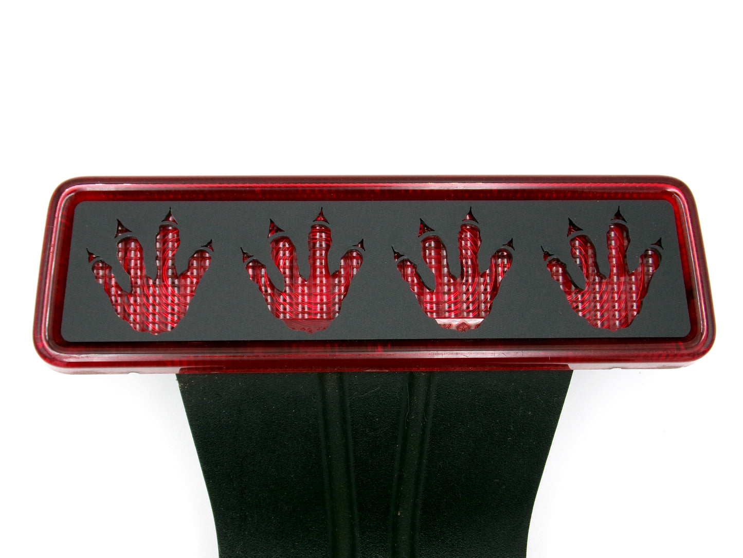 Dinosaur tracks 3rd brake stop light cover for your JK jeep