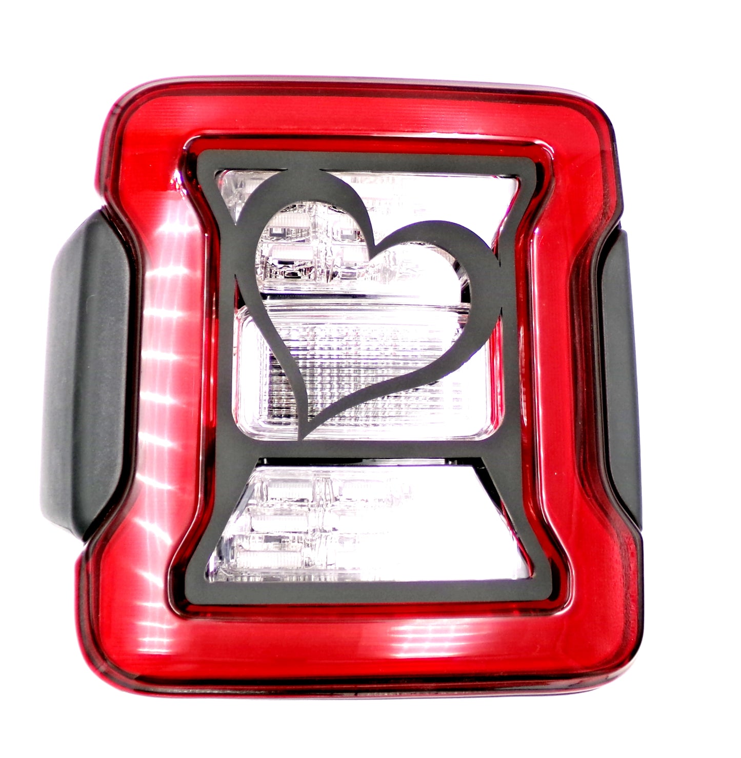 Heart brake light covers for your wrangler JL