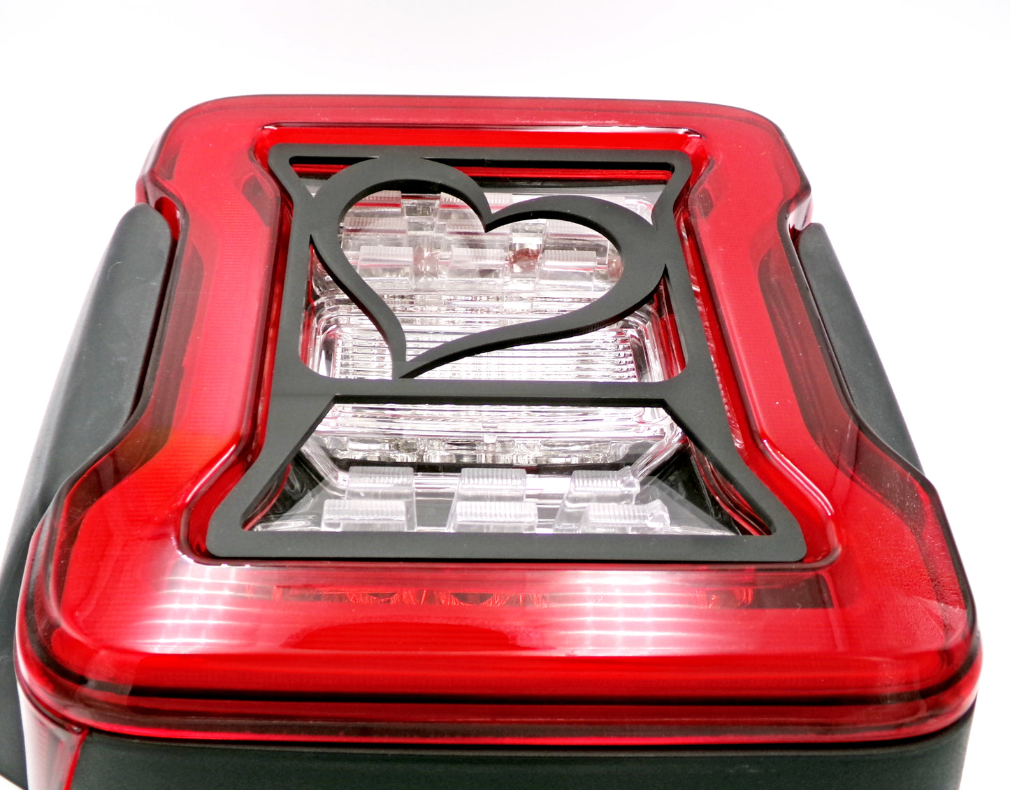 Heart brake light covers for your wrangler JL
