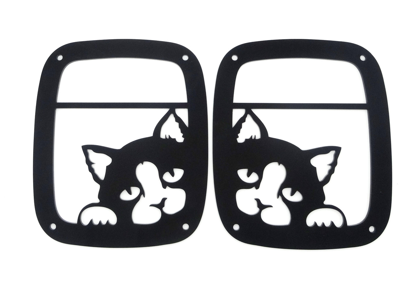 Cat brake light covers for your TJ jeep