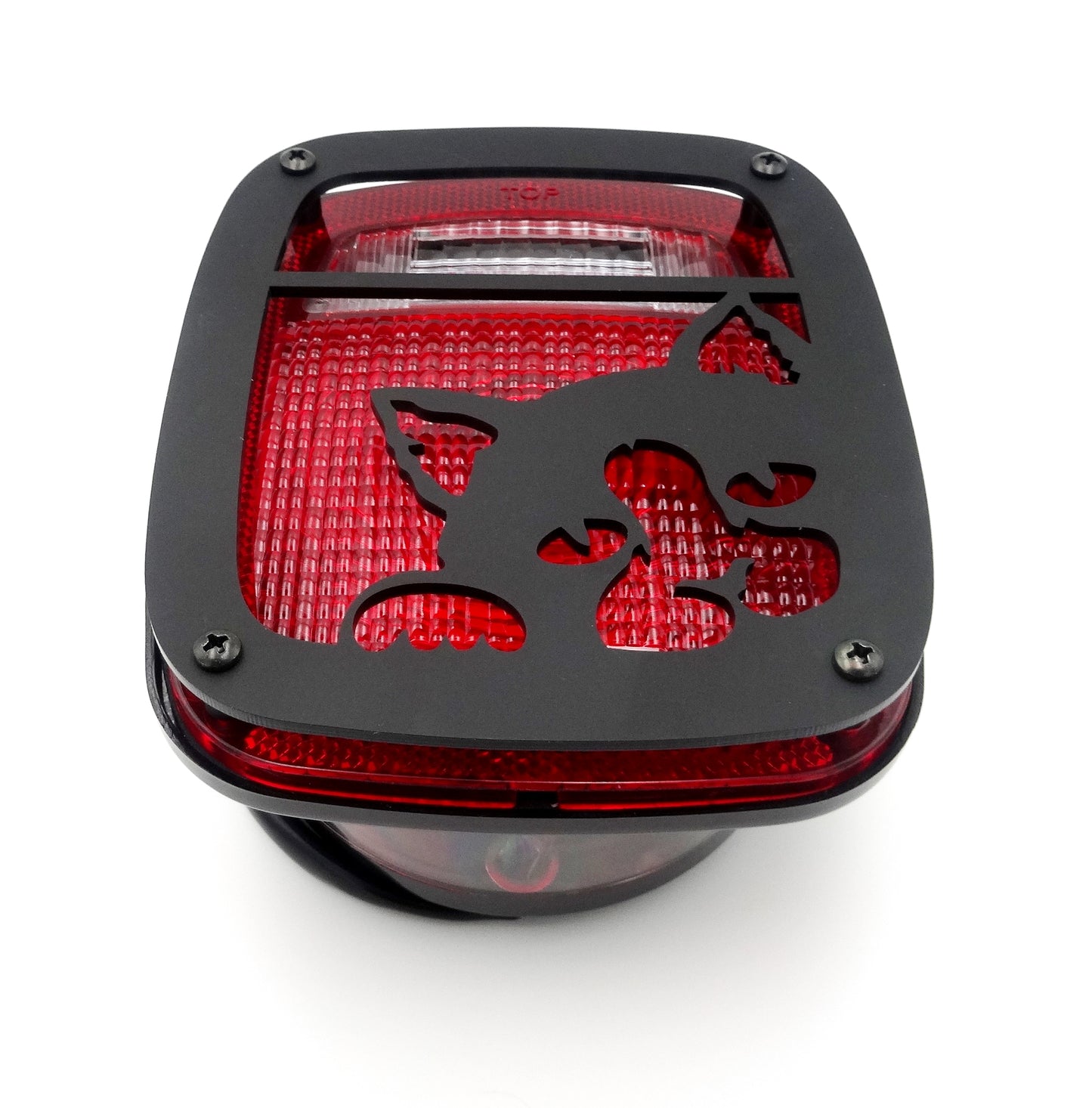 Cat brake light covers for your TJ jeep