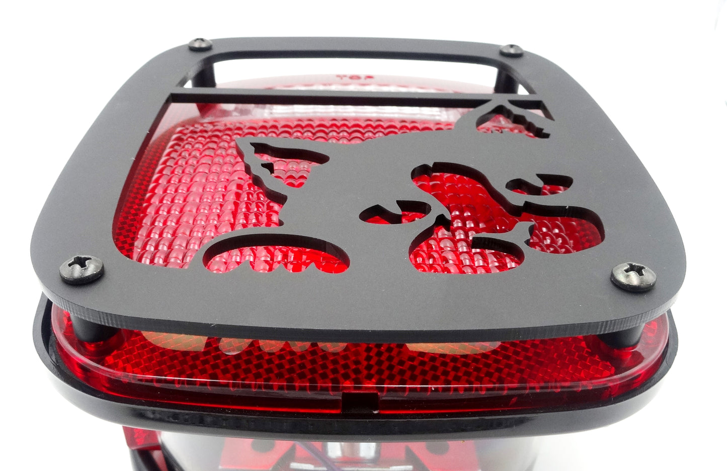 Cat brake light covers for your TJ jeep