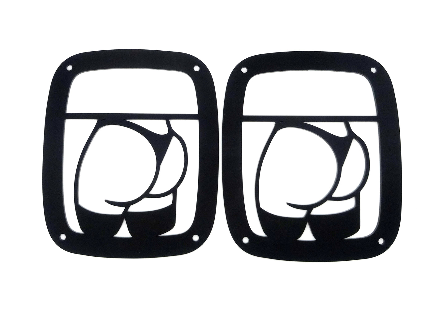 Thong brake light covers for your TJ jeep