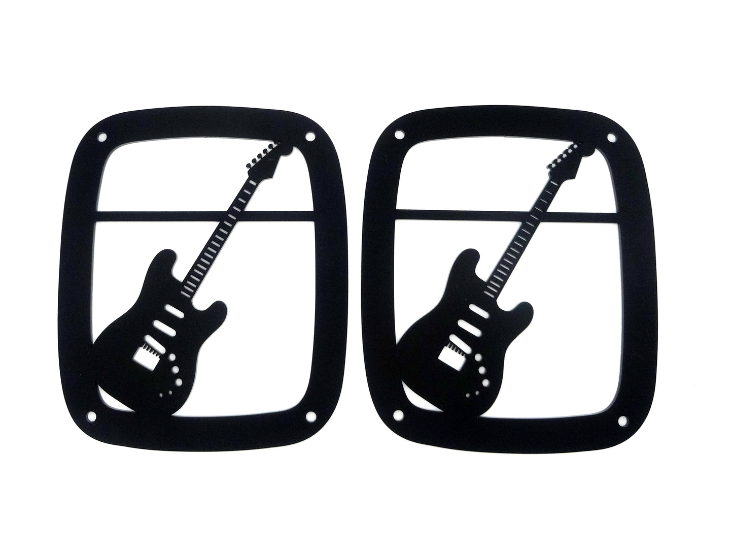 Guitar brake light covers for your TJ jeep