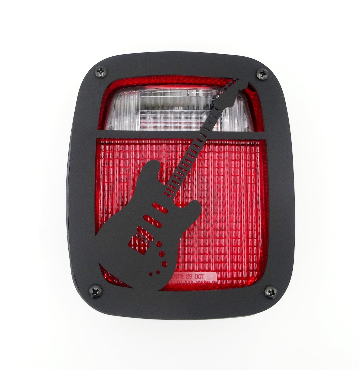 Guitar brake light covers for your TJ jeep