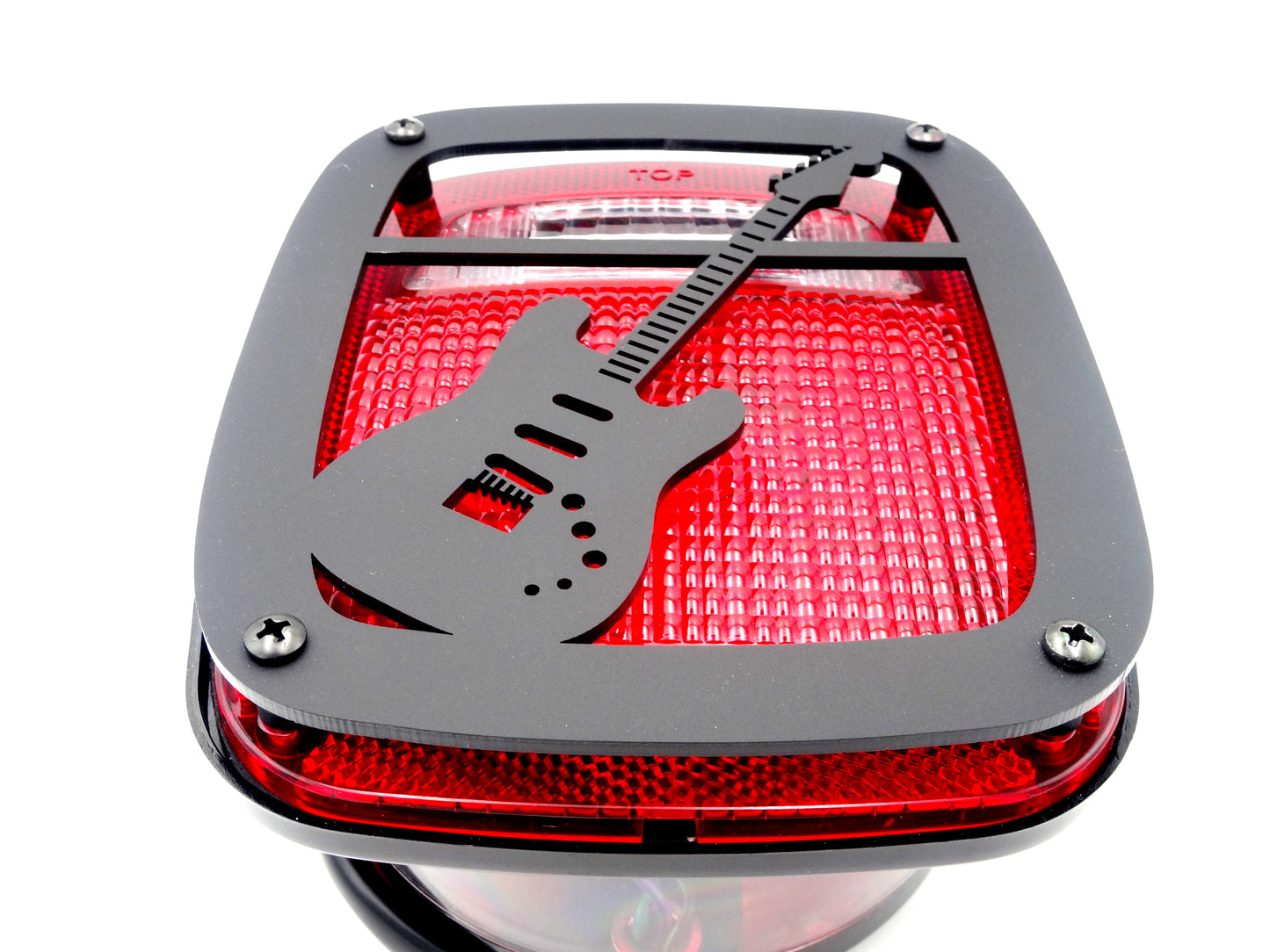 Guitar brake light covers for your TJ jeep