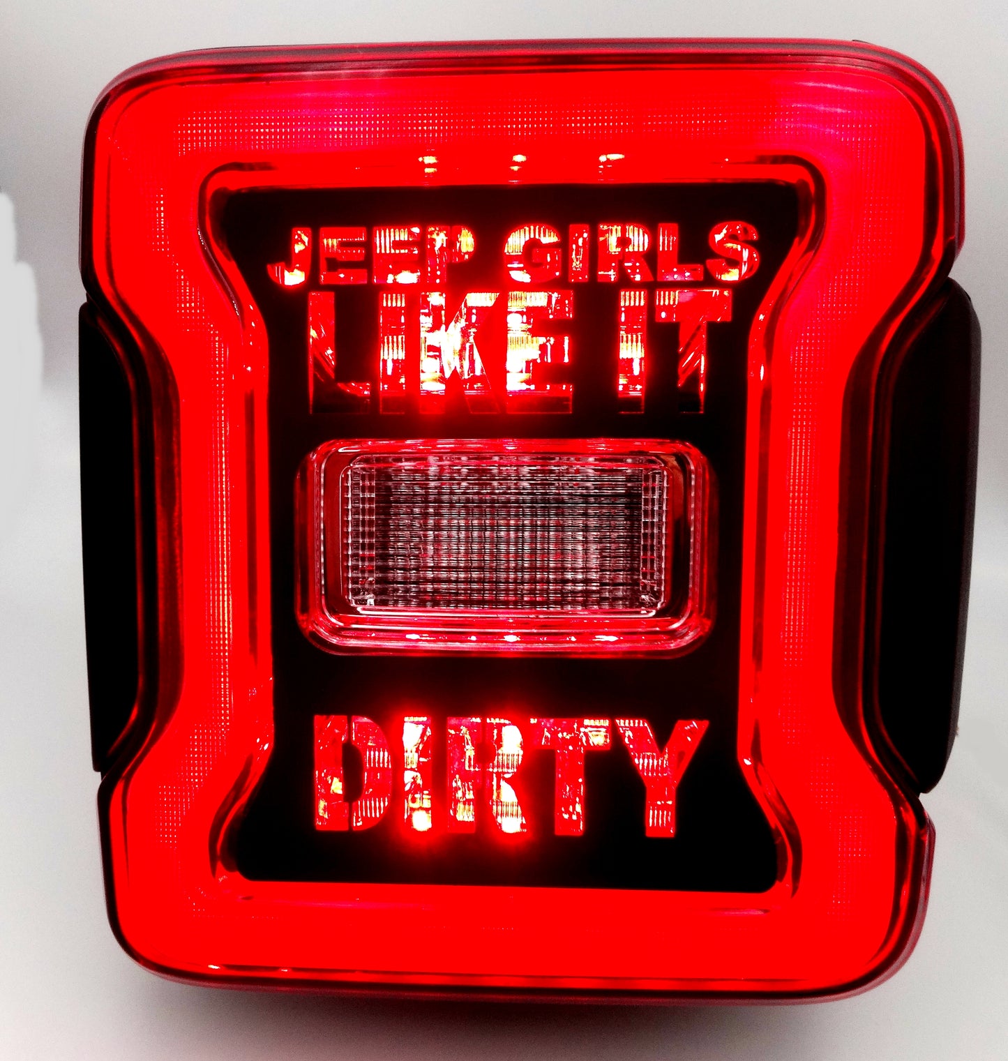 Dirty girl brake light covers