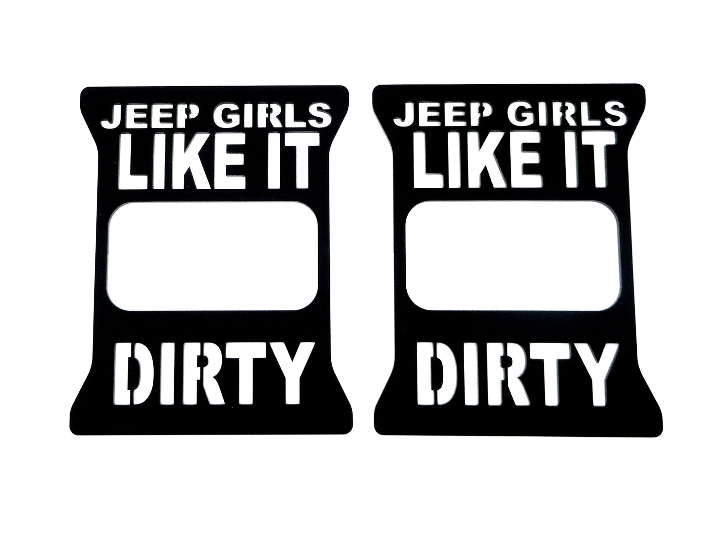 Dirty girl brake light covers