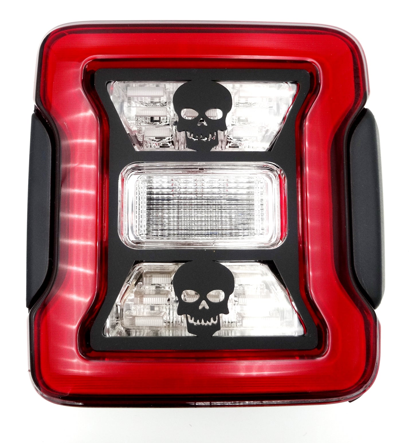 Skull brake light covers