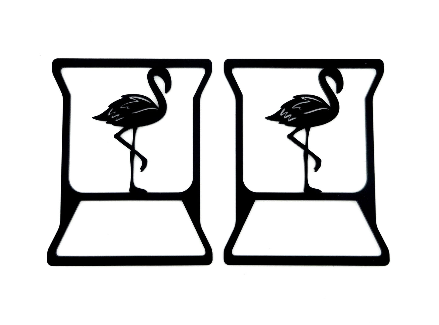 Flamingo brake light covers