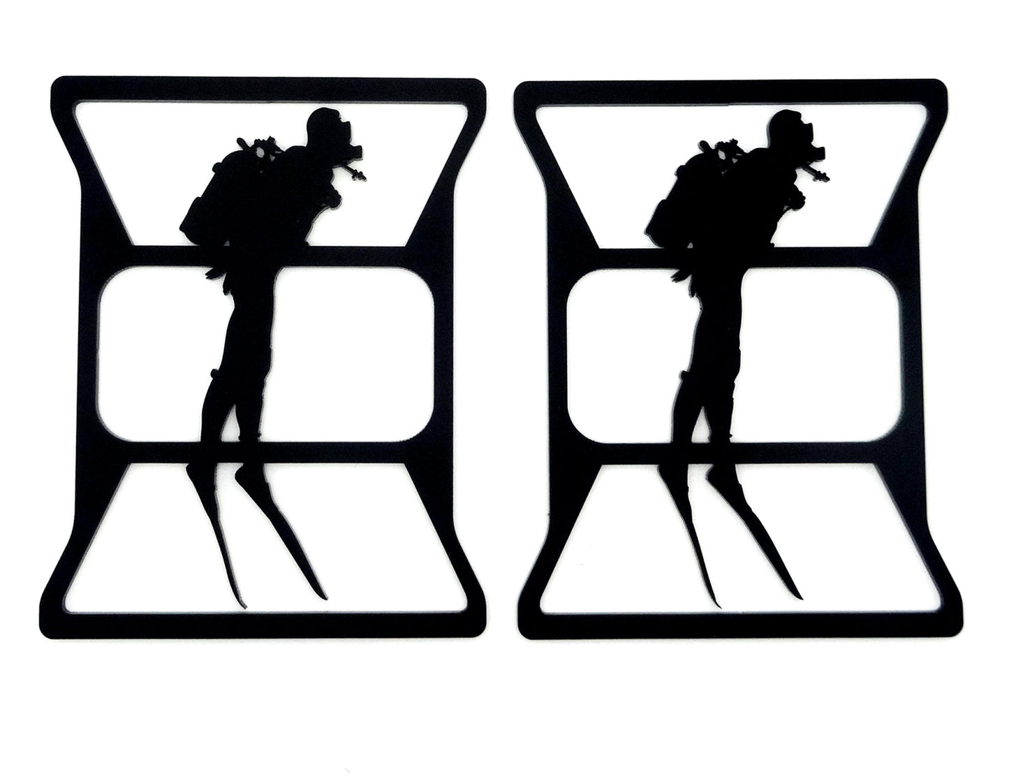 Scuba diver brake light covers