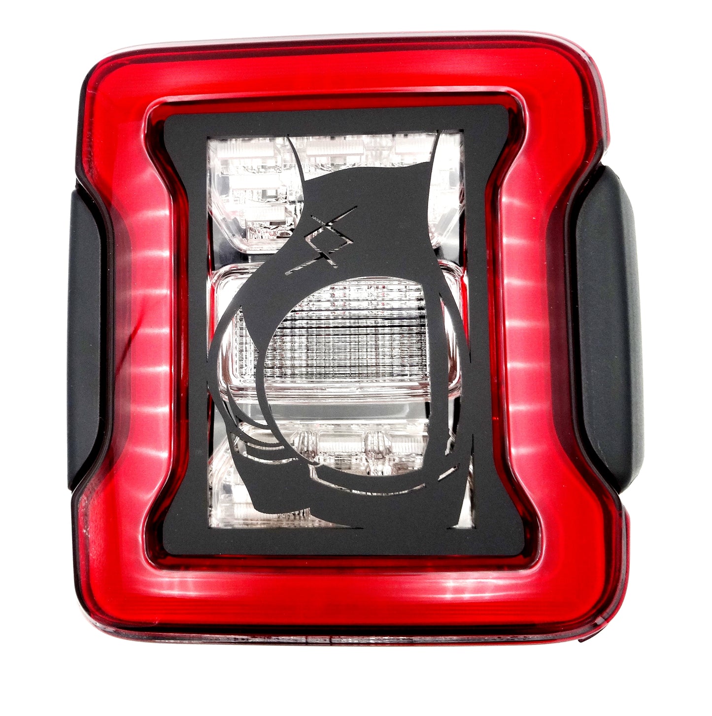 Woman's sexy butt brake light covers