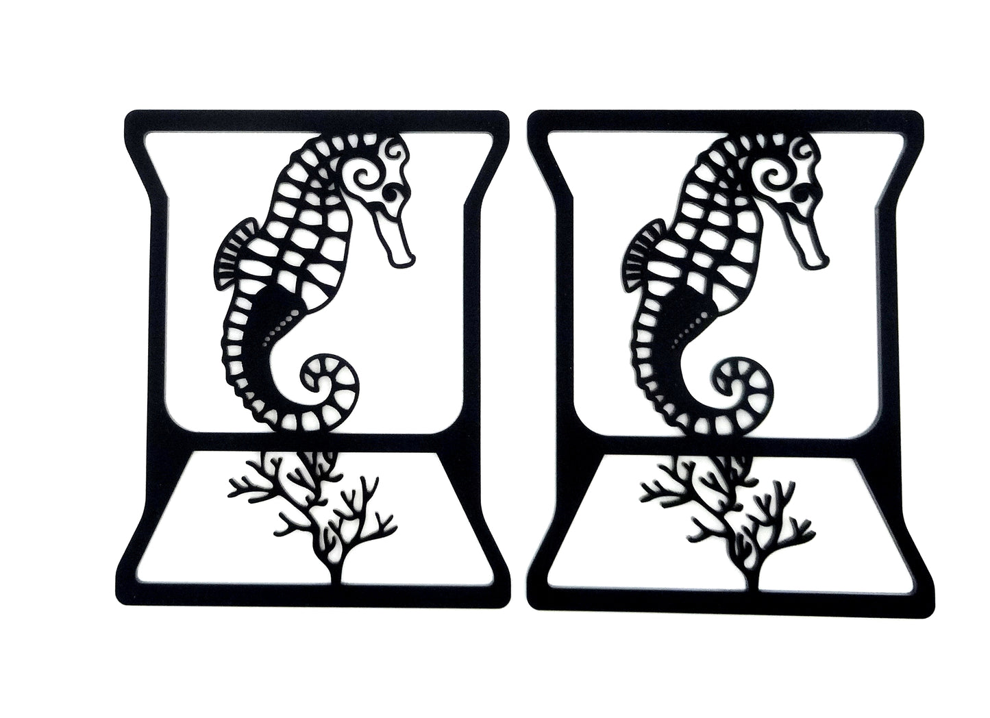 Sea horse bake light covers