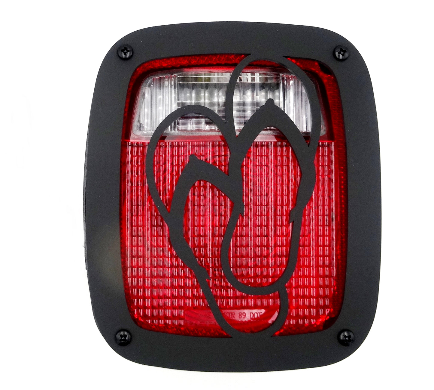 Flip flop brake light covers for your TJ jeep