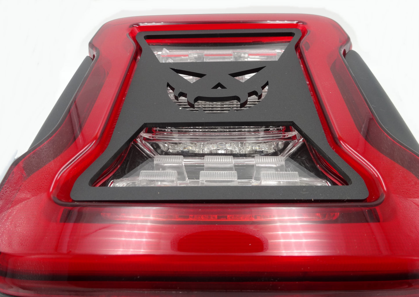 Scary pumpkin brake light covers