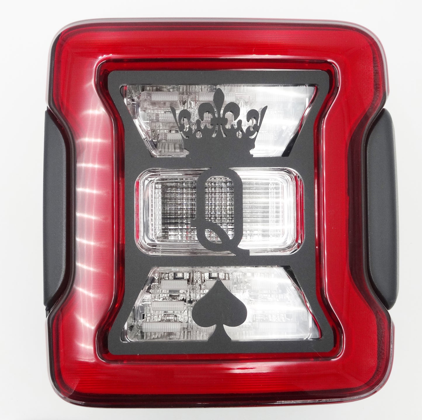 Queen of spades brake light covers