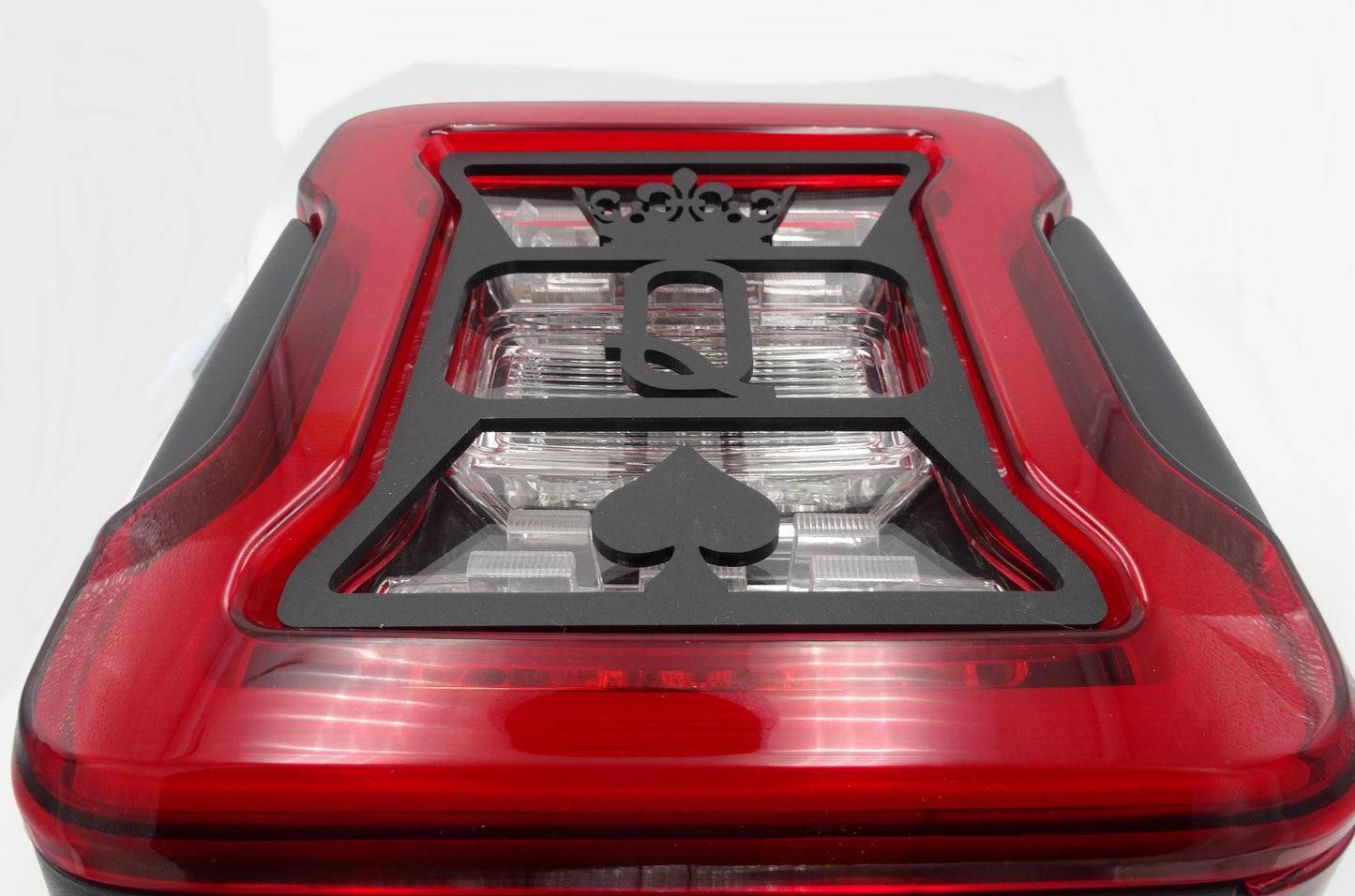 Queen of spades brake light covers