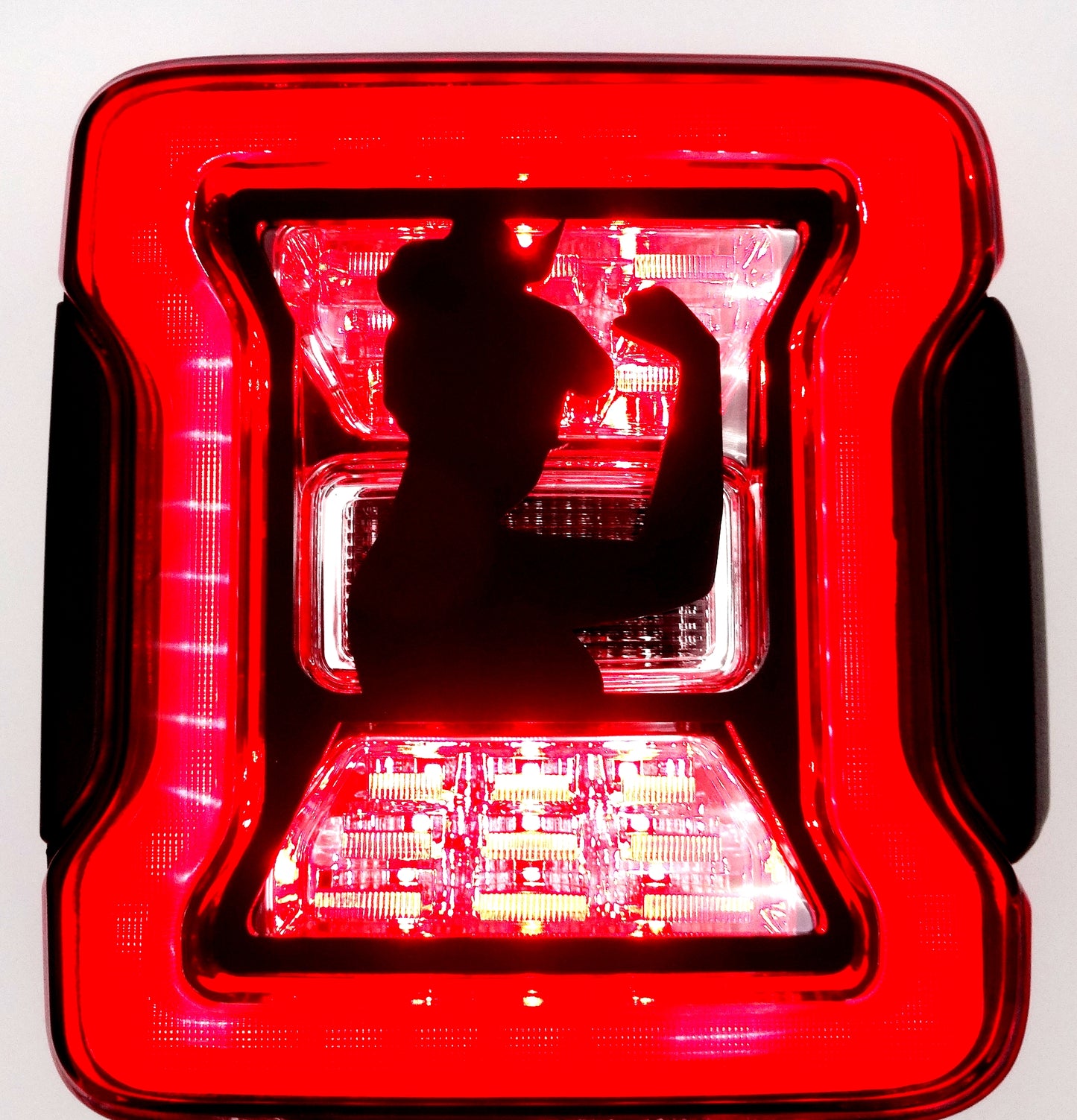 Girl power brake light covers