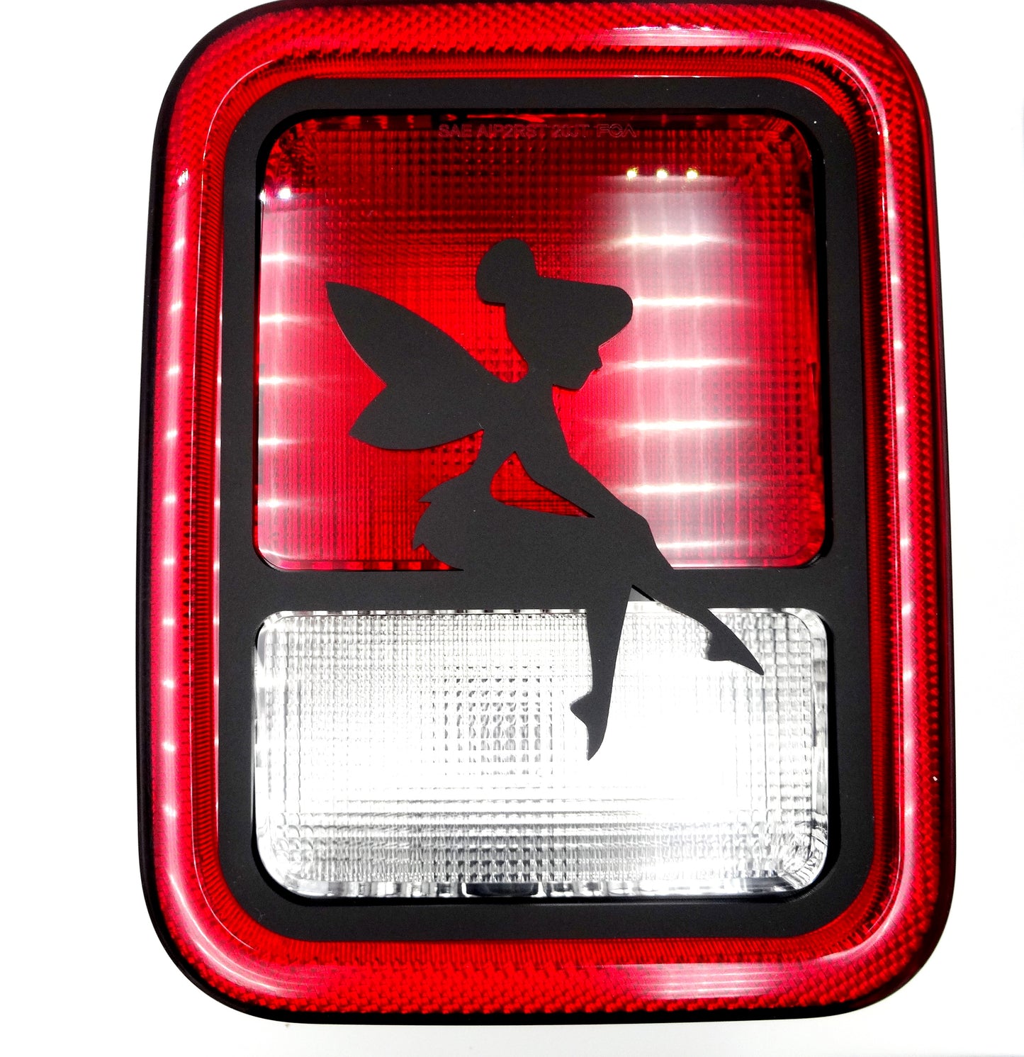 Tinkerbell brake light covers for your jeep gladiator / halogen style lights