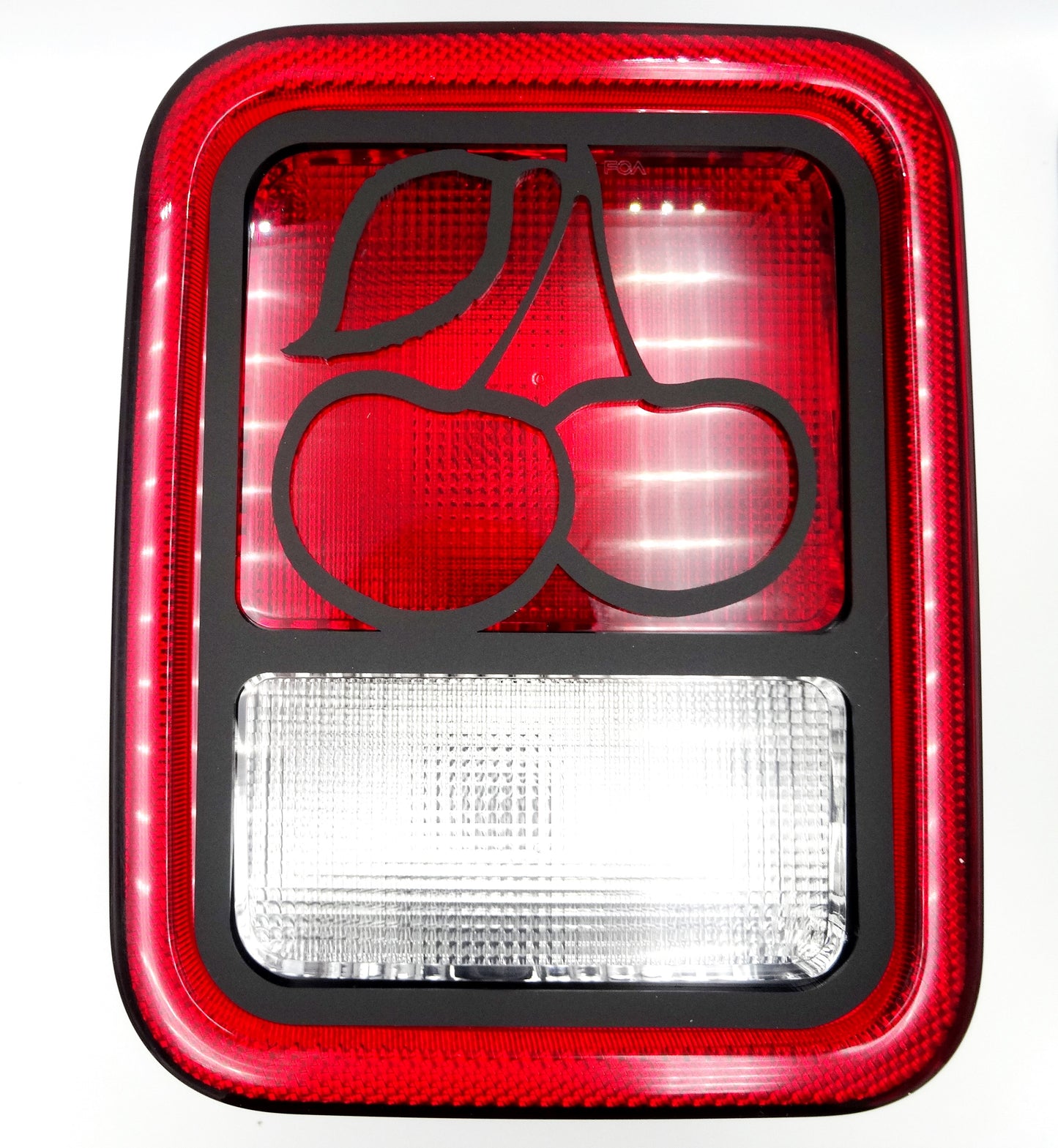 Cherry brake light cover for your gladiator, for halogen light style