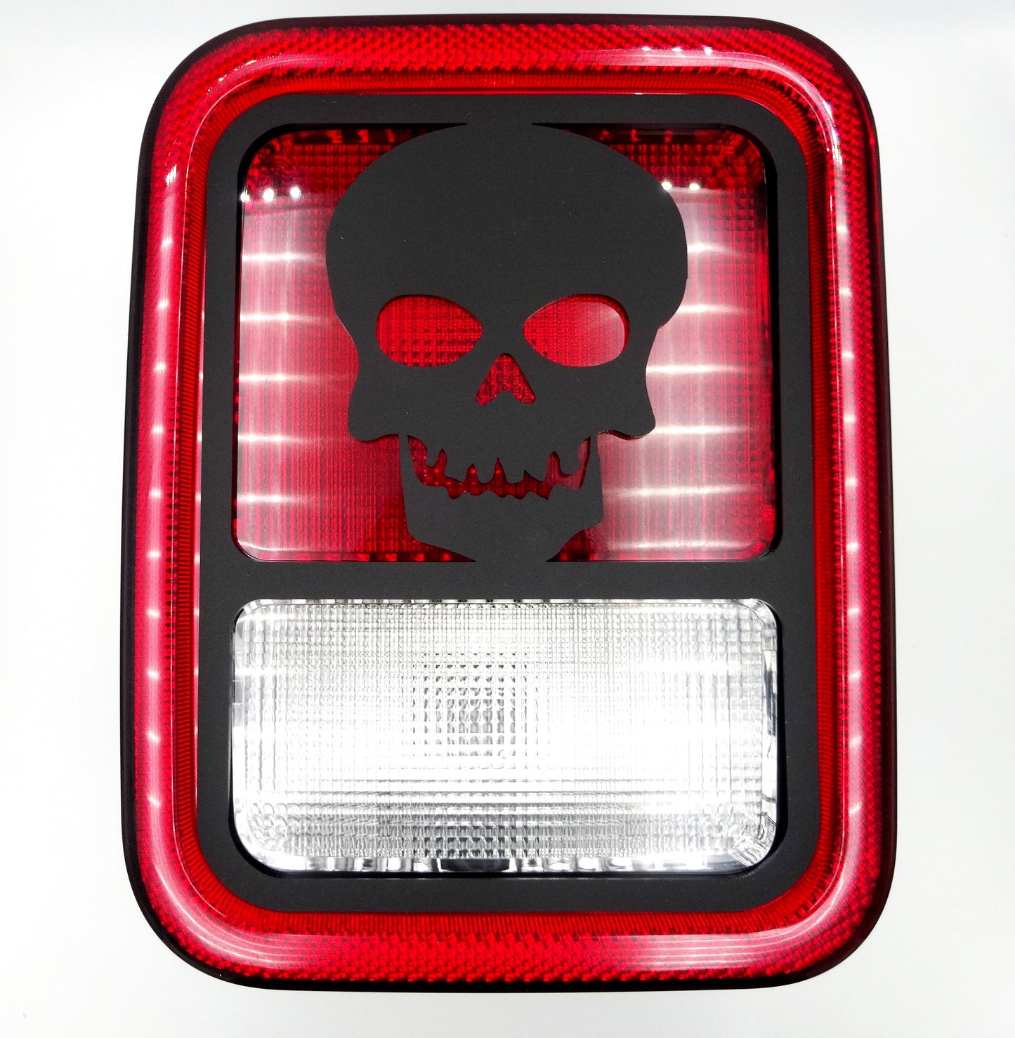 Skull brake light covers for your jeep gladiator / halogen light style