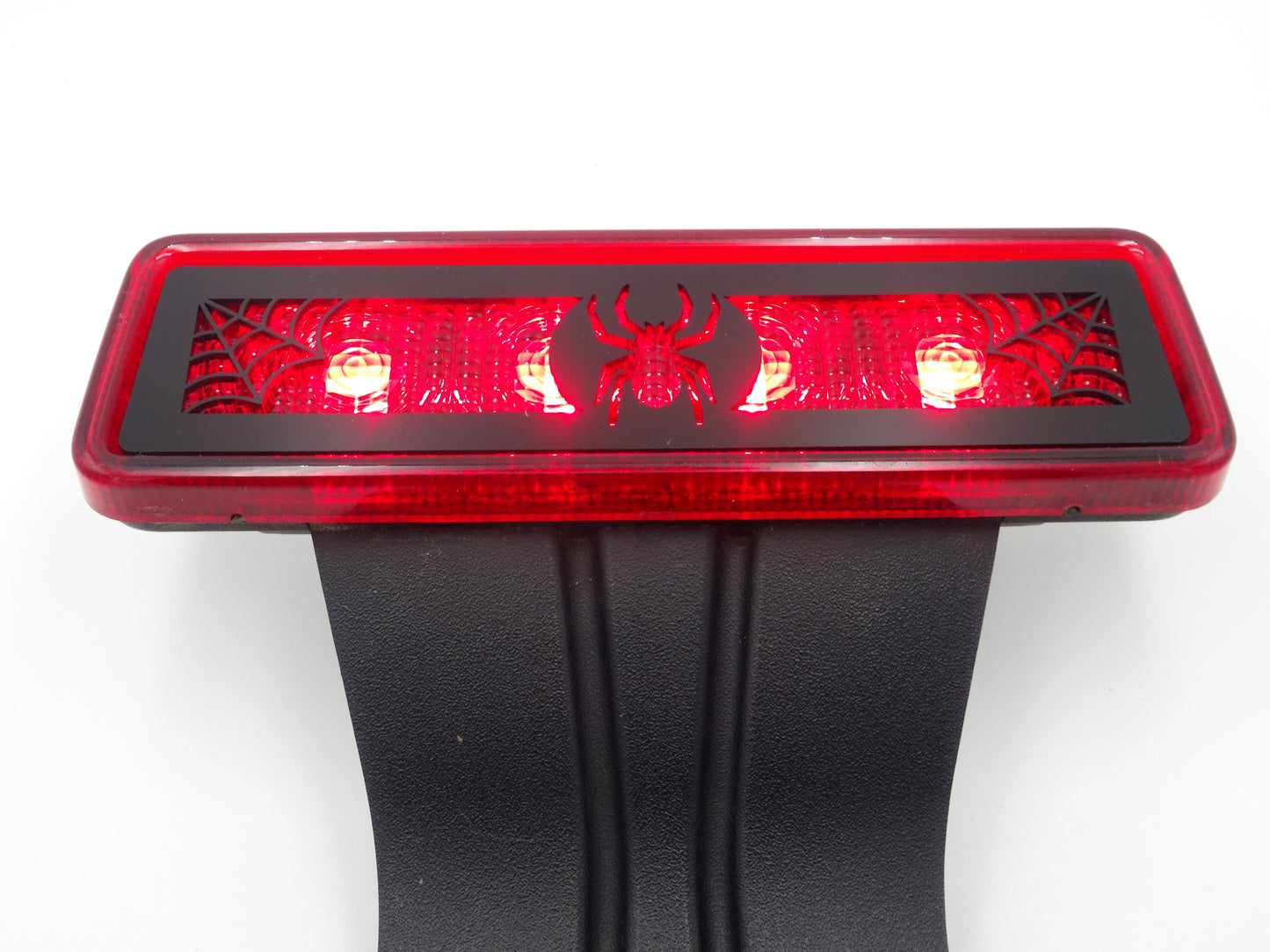 Spider design 3rd stop light cover / fits 07-2017 JK jeeps