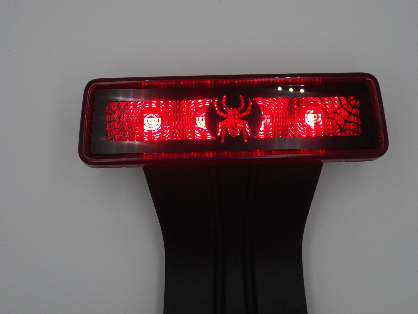 Spider design 3rd stop light cover / fits 07-2017 JK jeeps