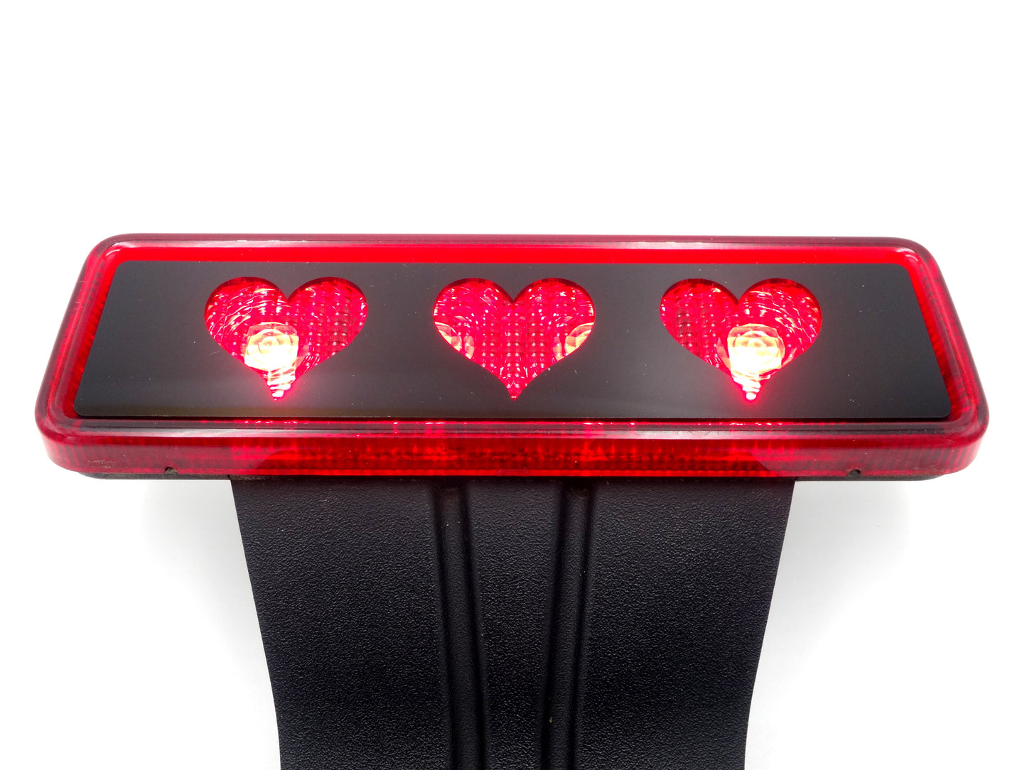 Hearts 3rd stop light cover / fits 07-2017 JK jeeps