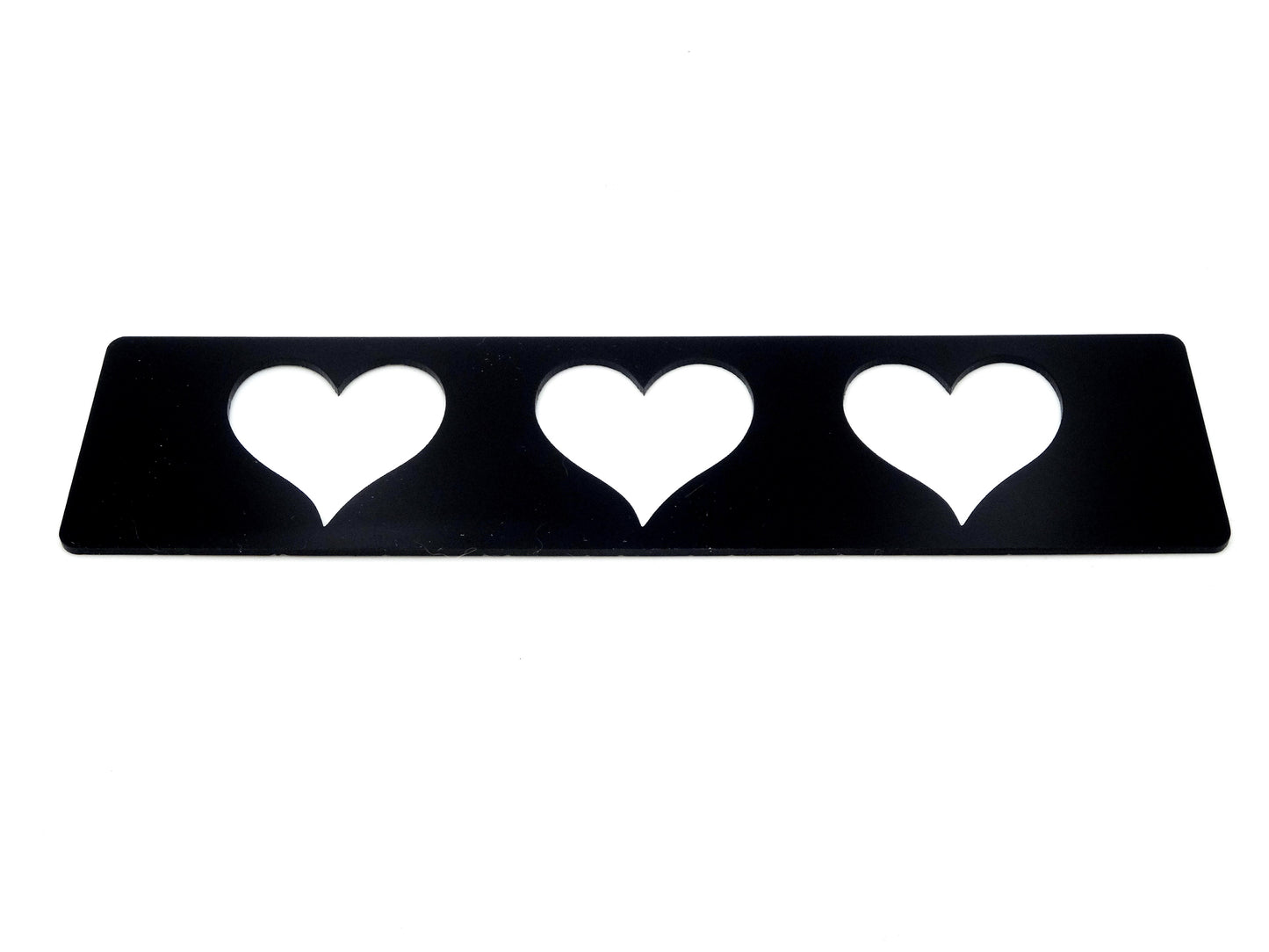 Hearts 3rd stop light cover / fits 07-2017 JK jeeps