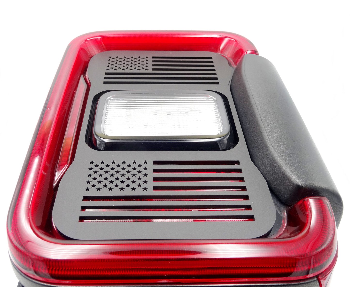 American flag brake light covers for your jeep gladiator 20-2023 LED light style