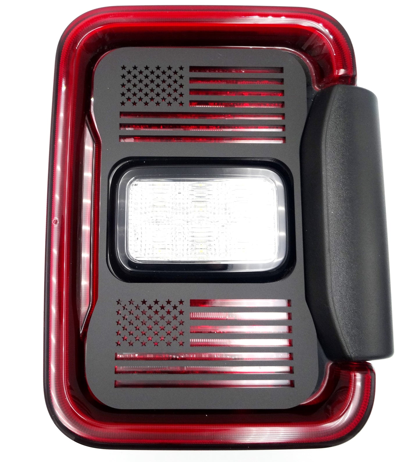 American flag brake light covers for your jeep gladiator 20-2023 LED light style