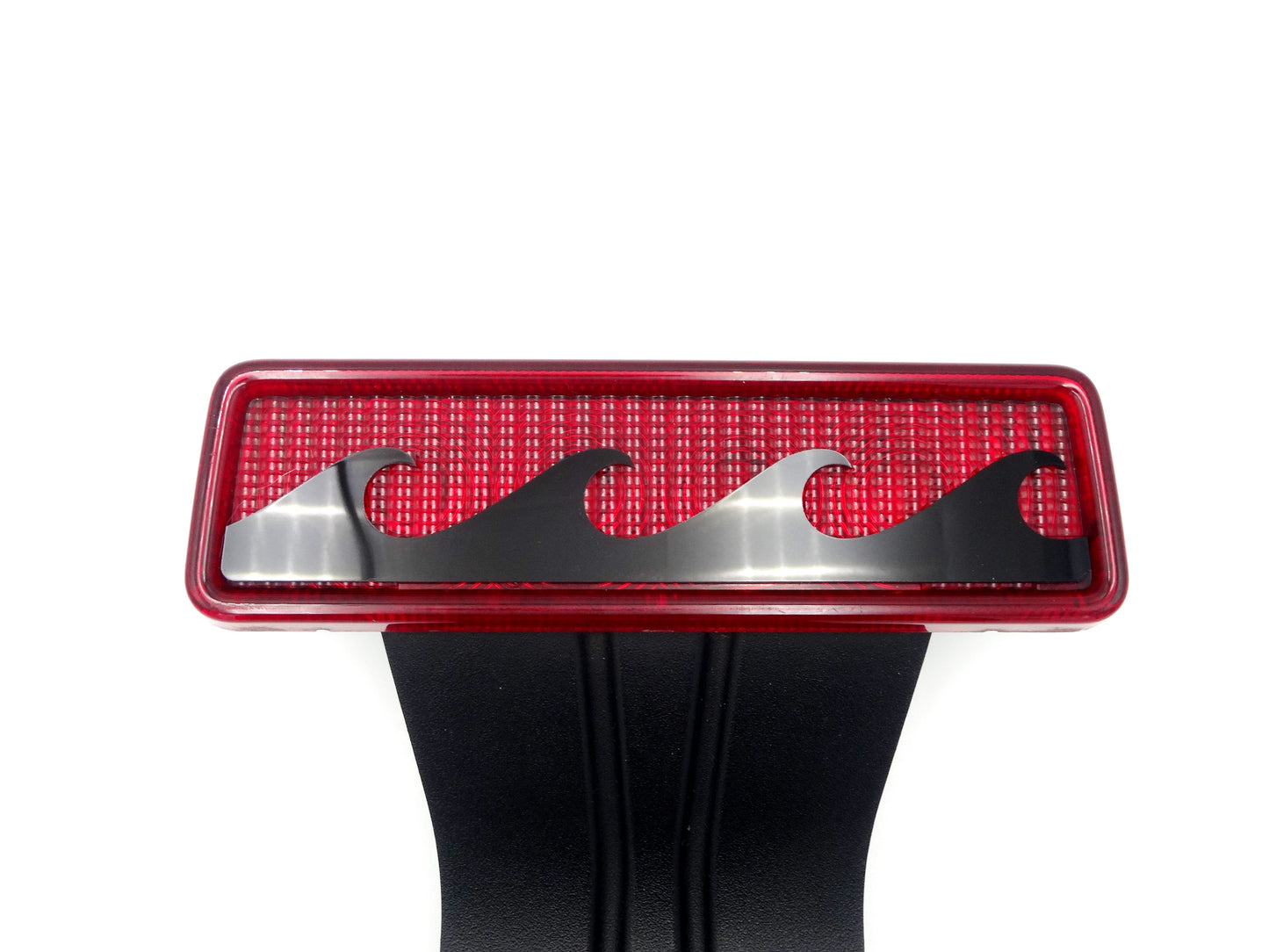 Waves design 3rd stop light cover / fits 01-2017 Jk jeeps