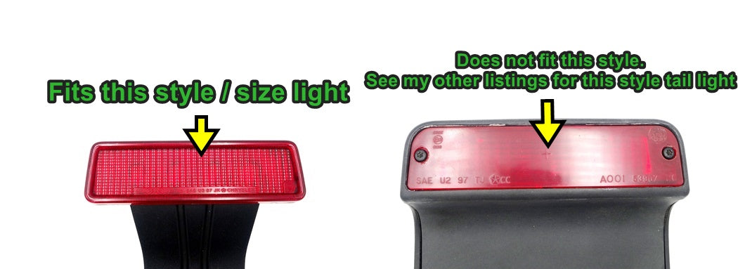 Autism puzzle piece 3rd stop light cover / fits 07-2017 JK jeeps
