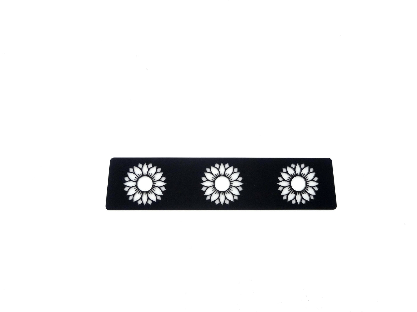 sunflower design 3rd stop light cover / fits 07-2017 JK jeeps