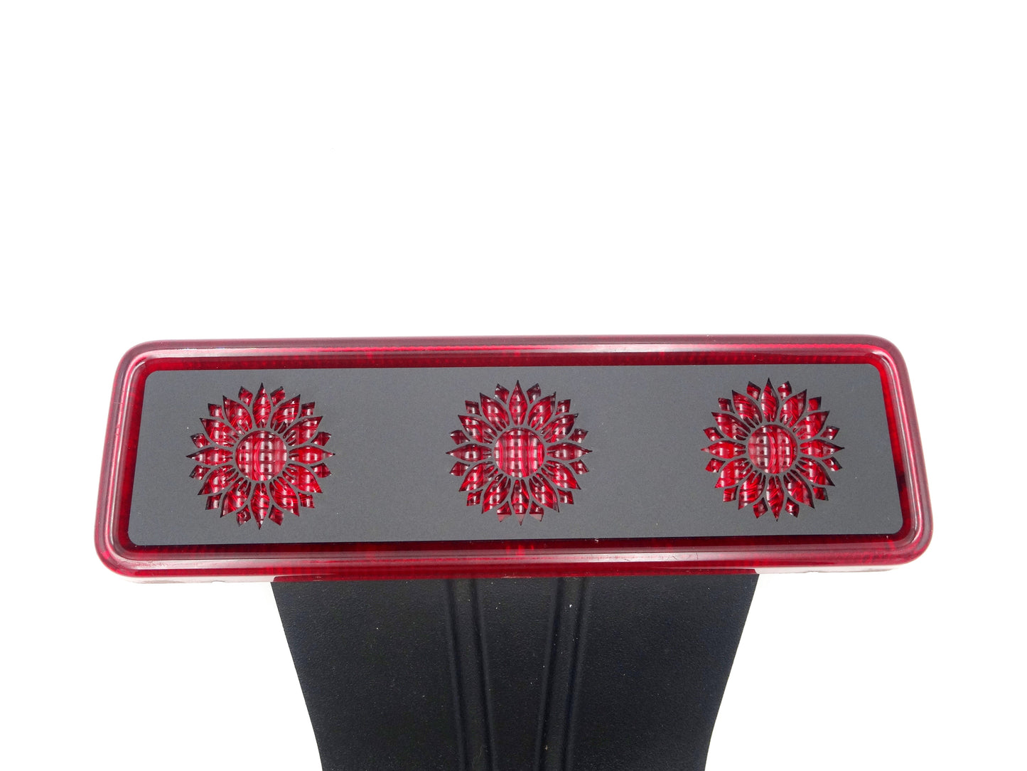 sunflower design 3rd stop light cover / fits 07-2017 JK jeeps