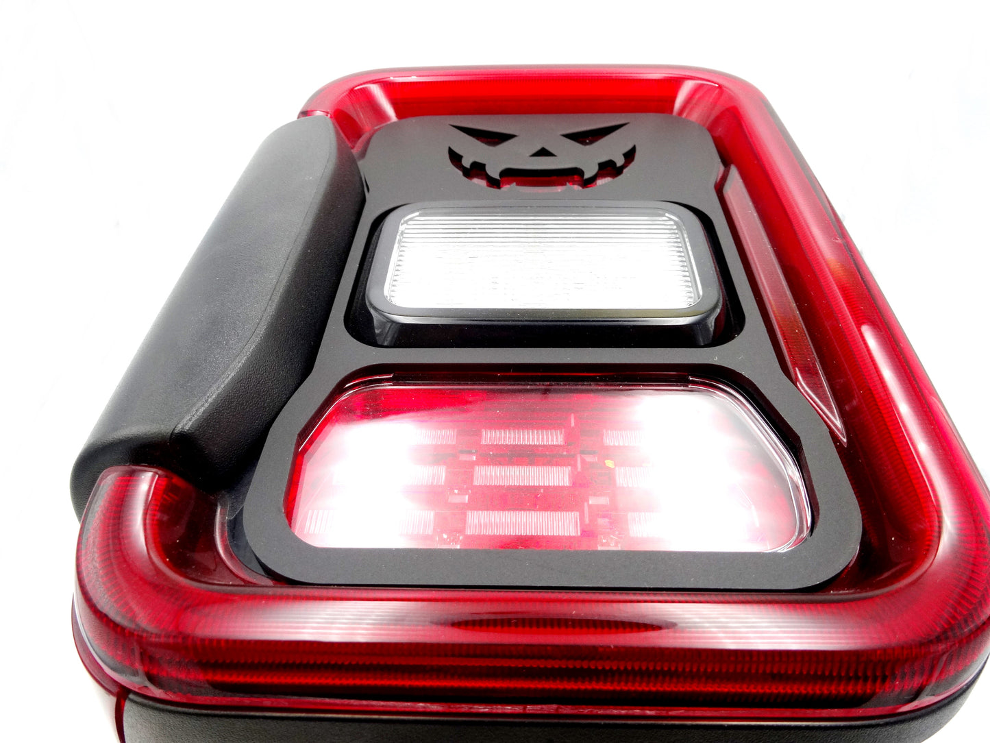 Scary pumpkin brake light covers for your jeep galdiator 20-2023 with LED style lights