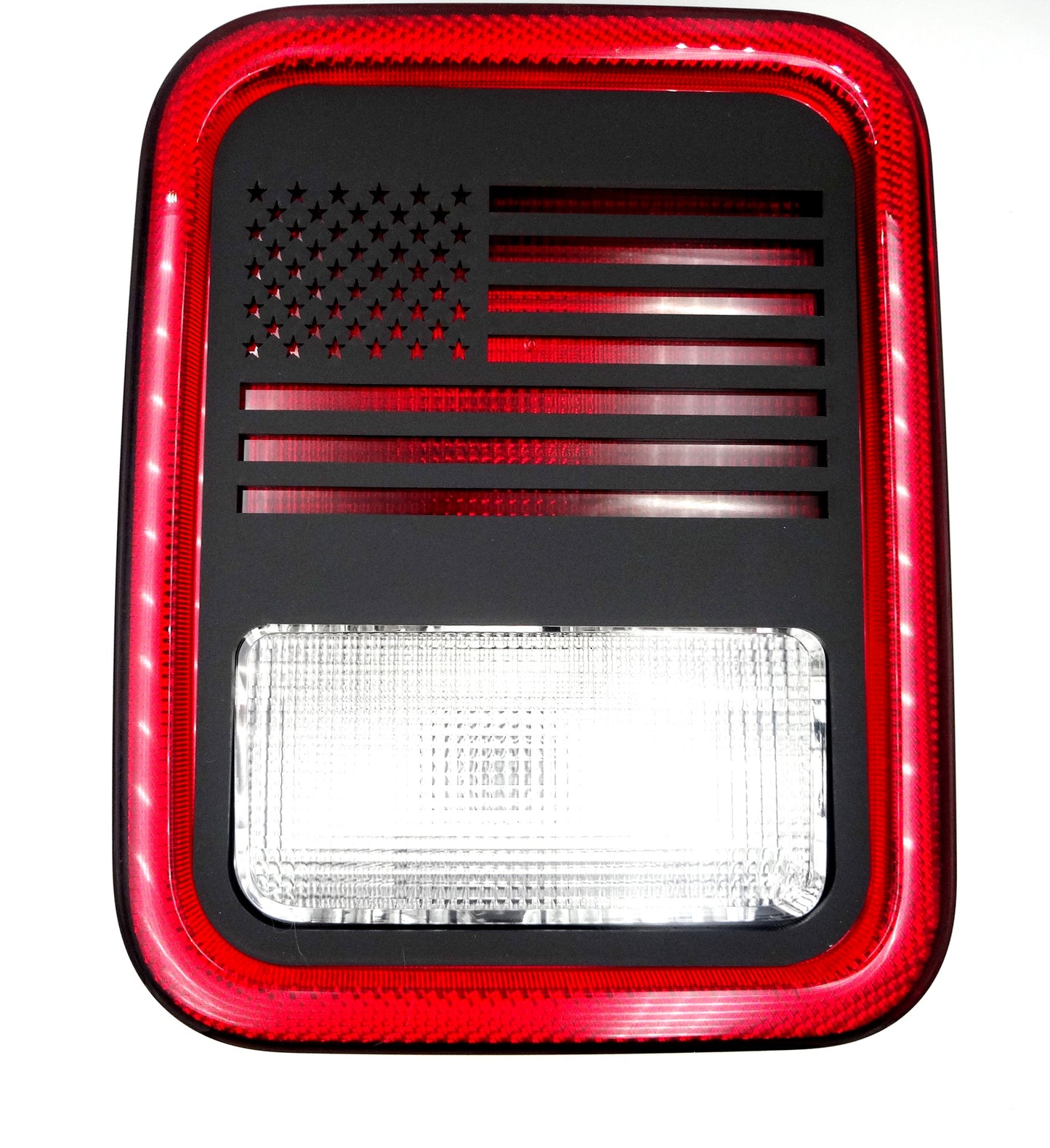American flag / brake tail light covers