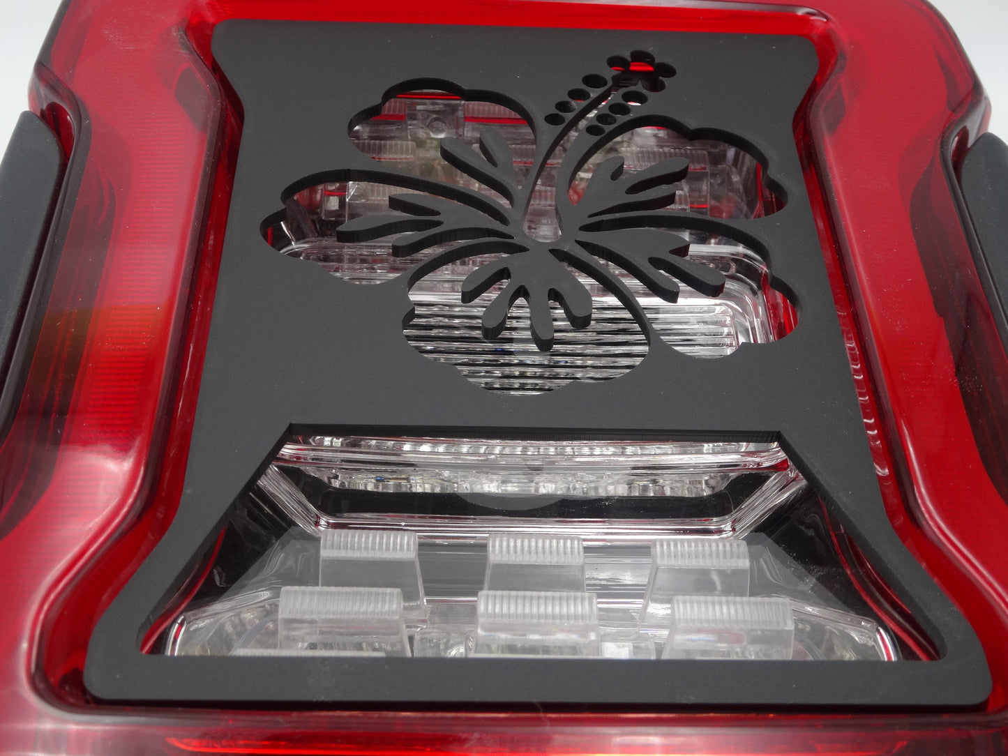 Hibiscus brake light covers