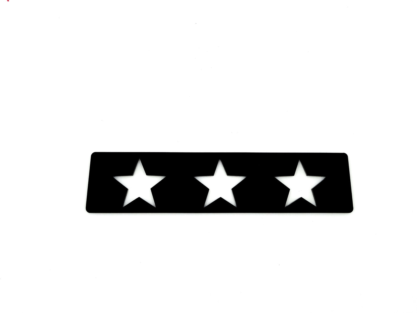 Three star design 3rd stop light cover/ fits 07-2017 jeep JK