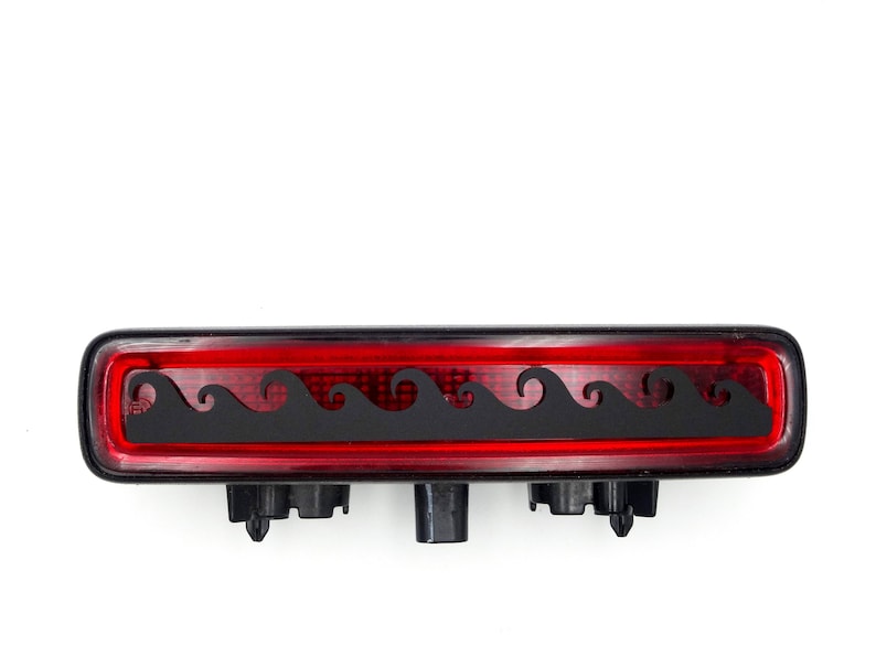 Waves 3rd brake light cover/ fits 2018-23 JL wrangler jeeps