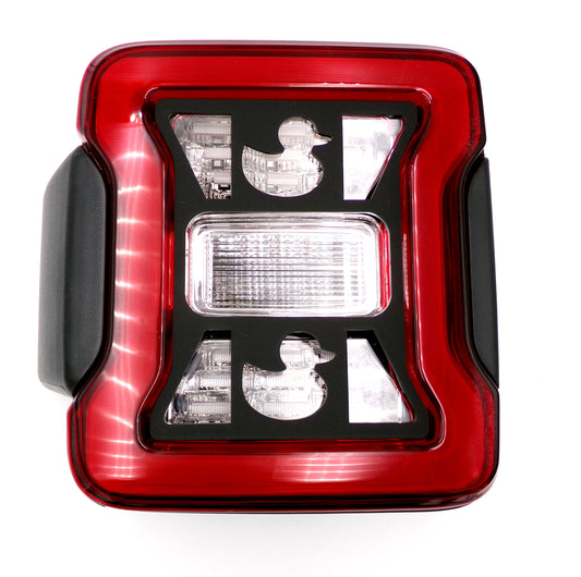 Duck tail light covers / 2018-24 jeep Wrangler JL with LED lights