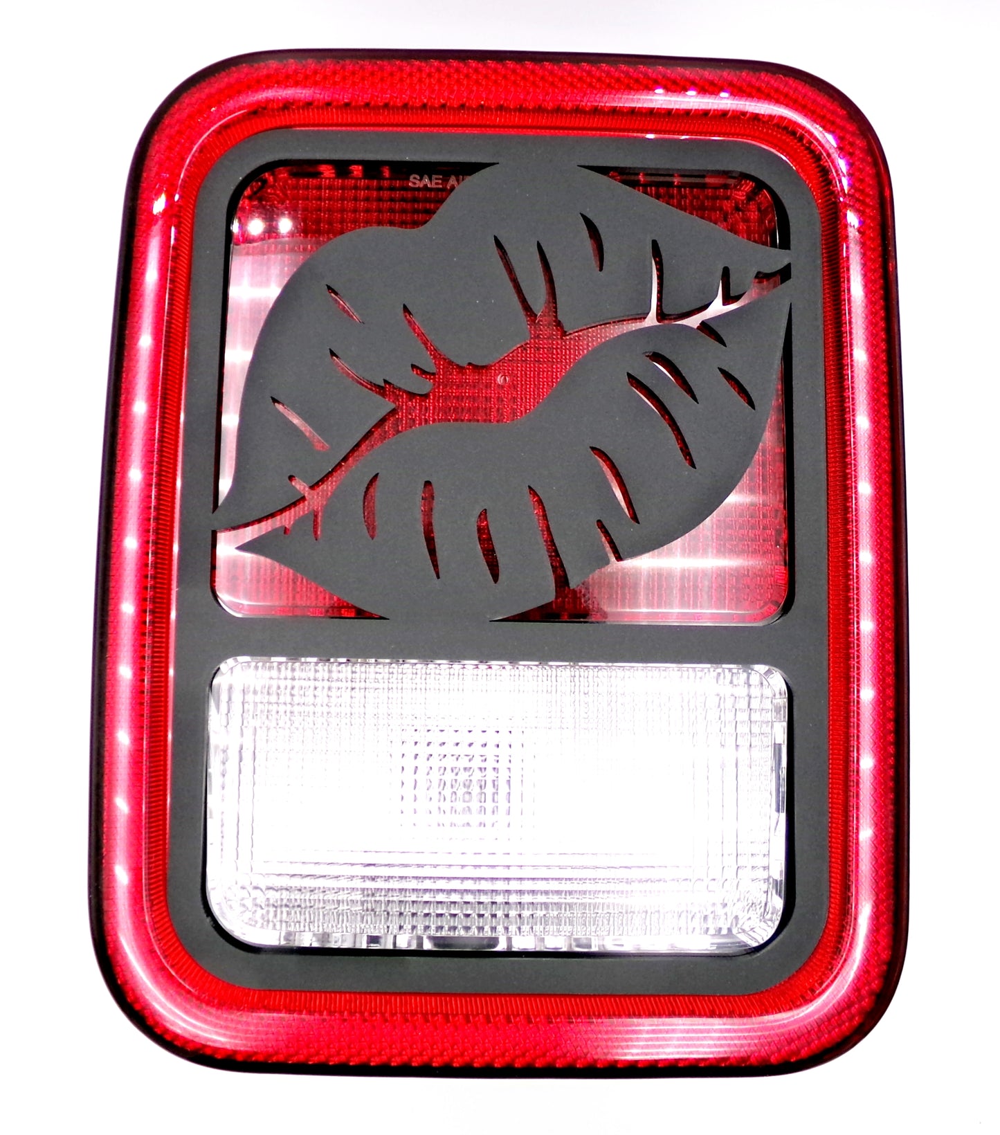 Kiss lips tail light covers for your gladiator