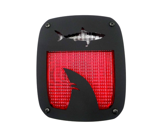 Shark brake light covers for your TJ jeep