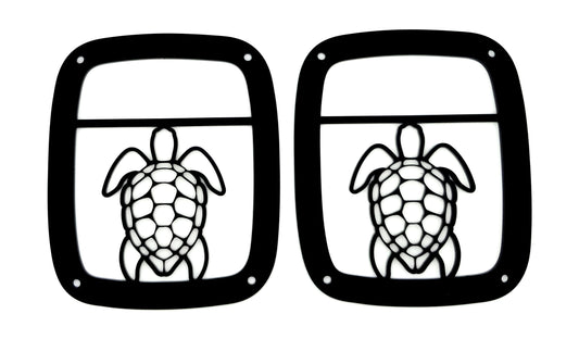 Turtle brake light covers for your TJ jeep