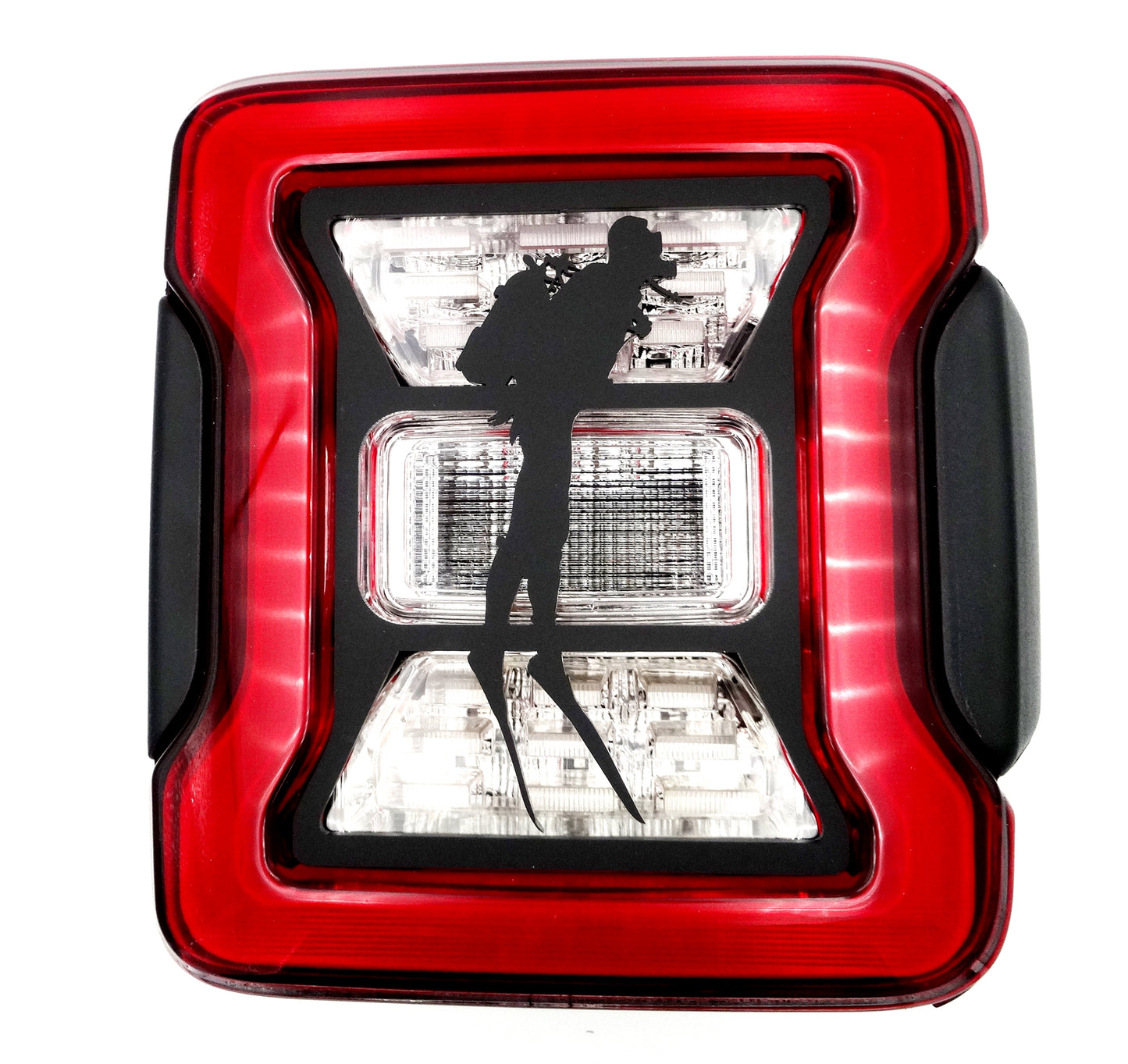 Scuba diver brake light covers
