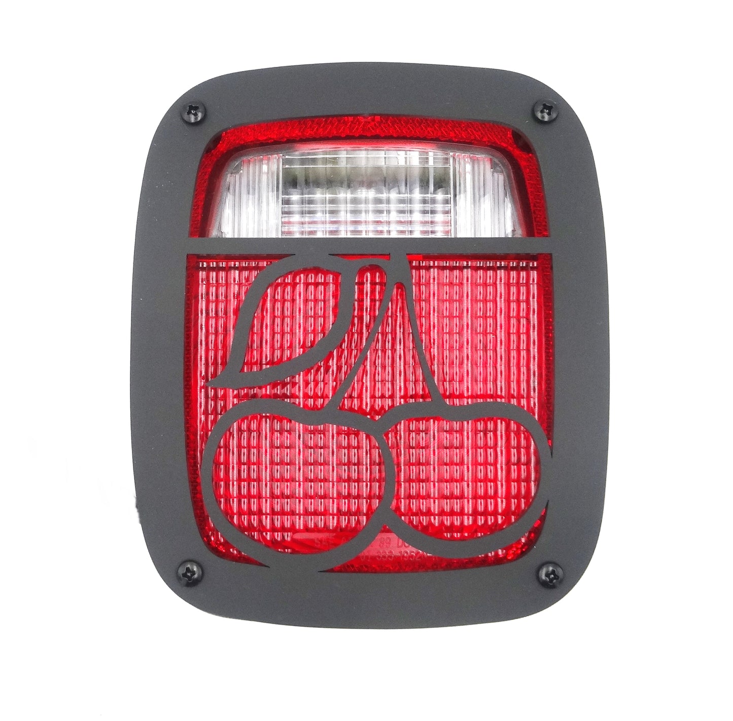 Cherry brake light covers for your TJ jeep