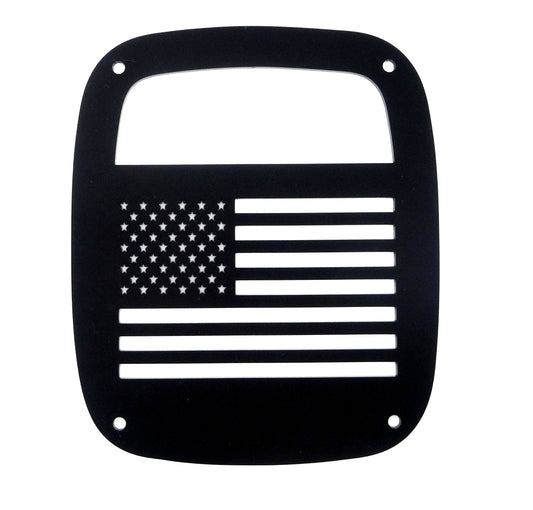 American Flag brake light covers for your TJ jeep