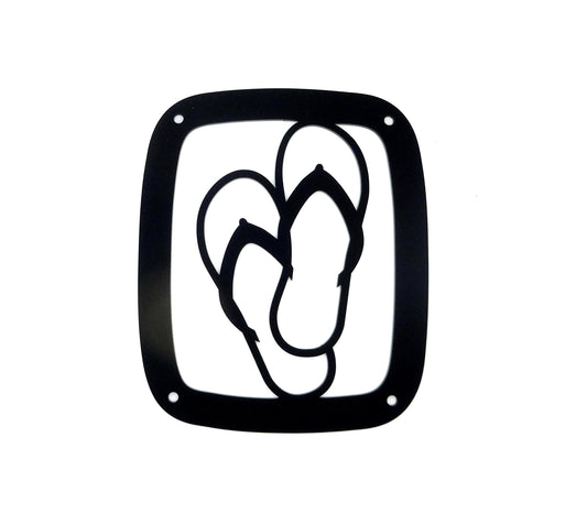 Flip flop brake light covers for your TJ jeep