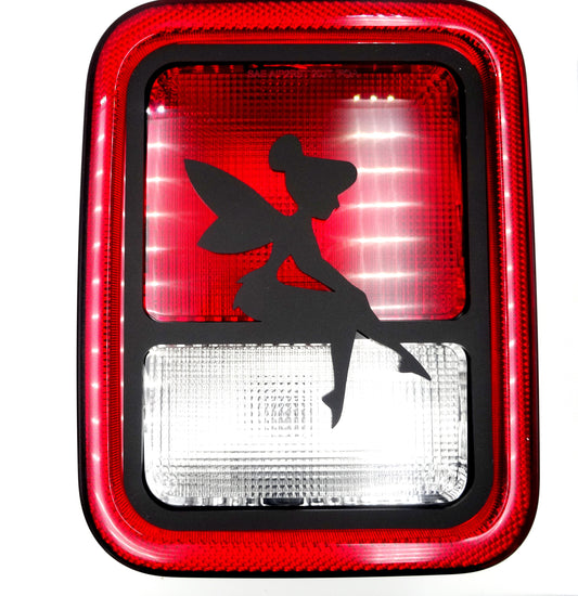 Tinkerbell brake light covers for your jeep gladiator / halogen style lights